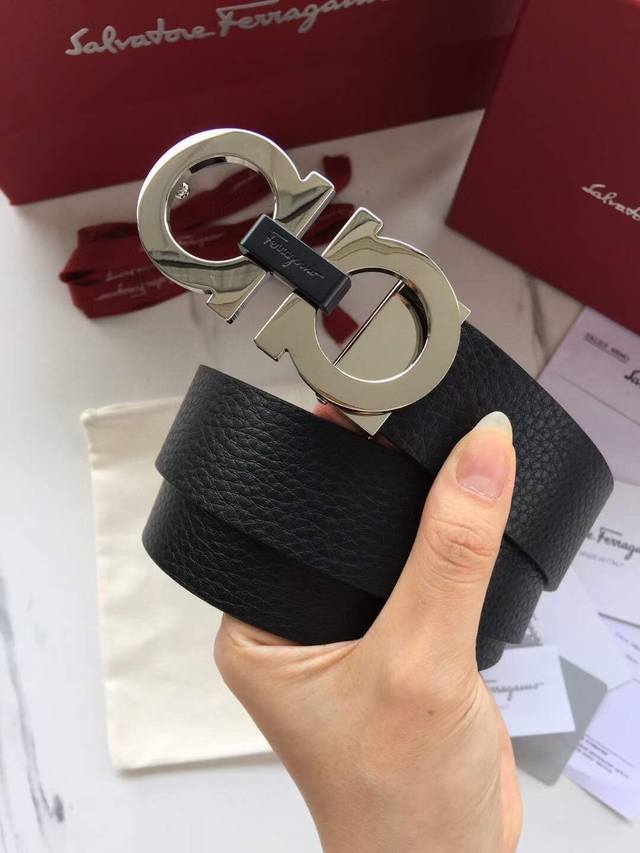 comes with counter packaging, Ferragamo 35mm! Overseas OEM factory P shipment,