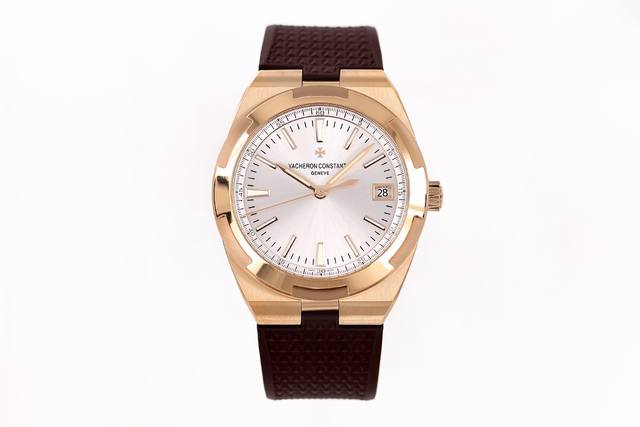 Ppf又一大钢表王强势来袭 Vc江诗丹顿Overseas纵横四海4500V系列 表界三大钢王之一 顶级奢华的经典型钢表 41Mm的钢表壳线条流畅质感细腻，可与表