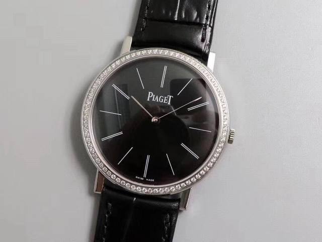 Mks新品上市： 伯 爵Altiplano系列经典超薄 市场唯一一家购买开发产品，厚度38Mm*8.0Mm 1:壳套采用316精钢材质打磨，每个壳套全程Cnc处