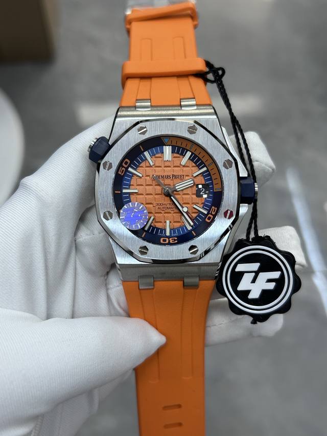 独家实拍图 爱彼皇家橡树离岸型 瑞士机芯全自动机械表 Audemars Piguet Swiss Automatic Mechanical Watch