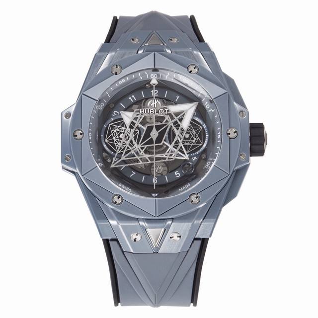 Bbf全新突破 灰色陶瓷问世 Hublot 宇舶表Big Bang Unico 大爆炸系列彩色陶瓷腕表 陶瓷工艺史无前例的重大突破 砸重金耗时四年，得以突破传统