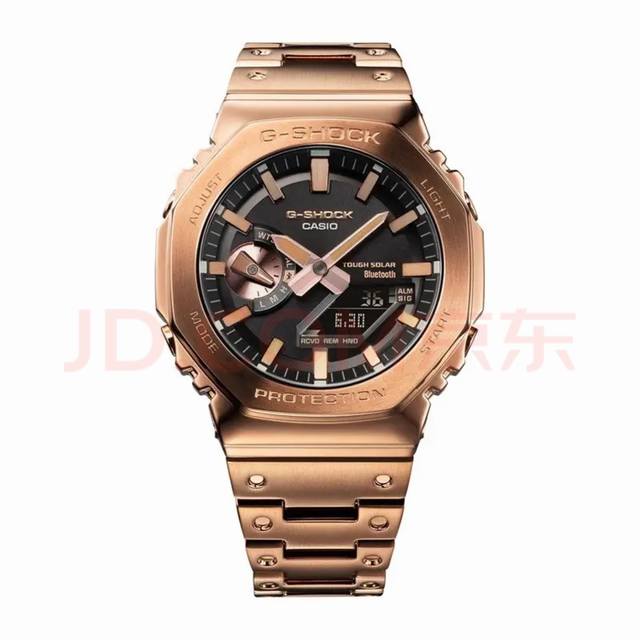 Casio 卡西欧 G-Shock时尚潮流运动男士腕表金属八角表 Gm-B 0D-1Aprt 劲酷 金属八角 ，助力释放高阶潜能 G-Shock推出全新 金属八