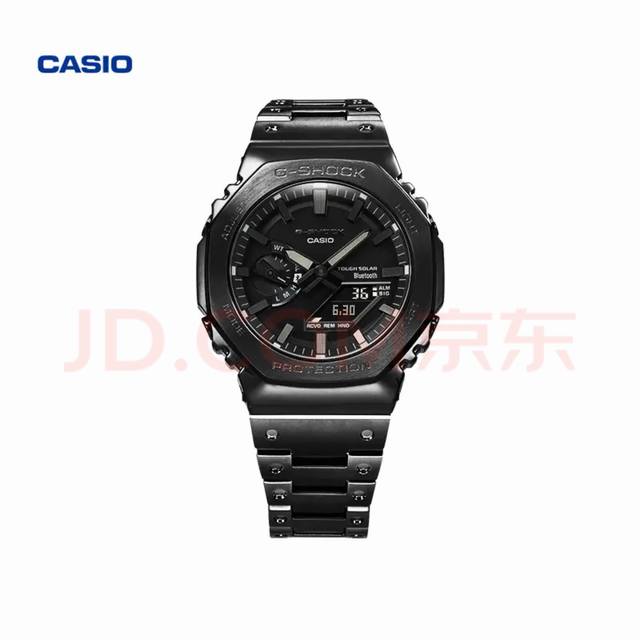 Casio 卡西欧 G-Shock时尚潮流运动男士腕表金属八角表 Gm-B 0D-1Aprt 劲酷 金属八角 ，助力释放高阶潜能 G-Shock推出全新 金属八