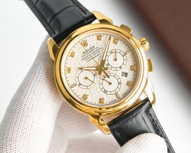 白 -金 钻+50 劳力士复杂功能计时系列上市 贵族的艺术品！独家字面加高档内影Logo，搭配进口9100多功能机芯 0返修 功能 24小时,星期，星辰，月份
