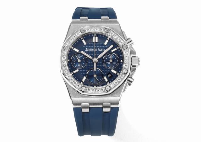 Sj出品 Omf 爱彼 Audemars Piguet女款37Mm A 明星王子文同款 目前最高机械机芯版本正品是机械！机械！不要花冤枉钱买了个石英！ Ap 皇