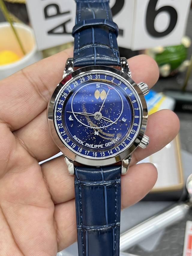 Yl百达翡丽星空系列 41Mm*11Mm 珍珠陀机芯