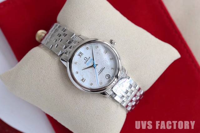 Uvs携升级版本32.7Mm蝶飞来啦！Uvs开模！欧米茄碟飞系列424.10.33.20.55 2 机芯：我有一颗海欧2892机芯，与原装2500机芯是一致的，