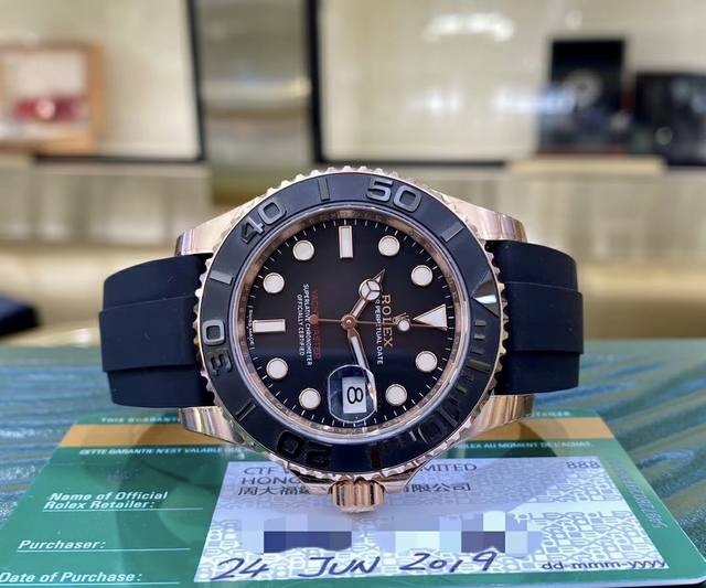Rolex Yacht-Master 蚝式恒动游艇名仕型 这是 Rolex 在今年 Baselworld 上推出的第一枚 运动版 Yacht-Master ──