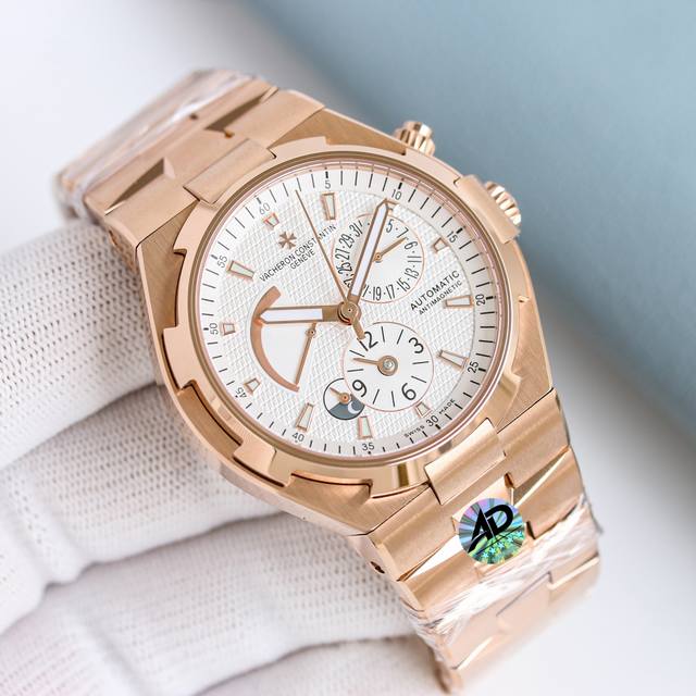 皮2200 钢 9F Factory 新品 江诗丹顿Vc纵横四海 47450 升级版 今天特别推荐 Miyota改一体机28800每小时震荡次数，动力储存40小