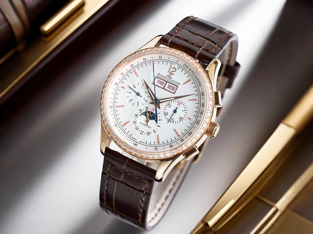 白钻 金钻 V2升级版Jaeger-Lecoultre 重金打造 积家大师系列4138420 腕表。用心之作，细节方面： ：团队历时两年多精心设计，不惜财力和精