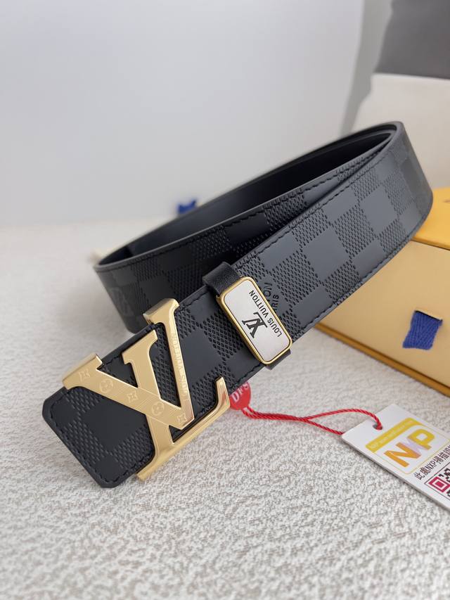 Product Name: Lv..Louis..Vuitton belt original Model: Buckle, classic pure steel