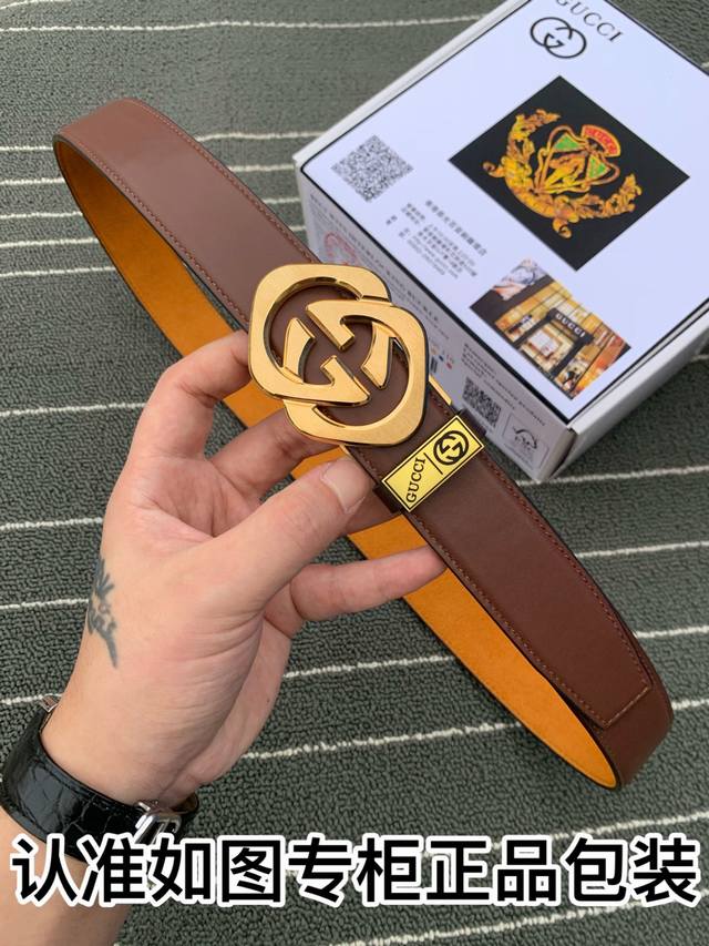 Belt: Gucci. Gucci automatic buckle Belt: Gucci 100% imported original top layer