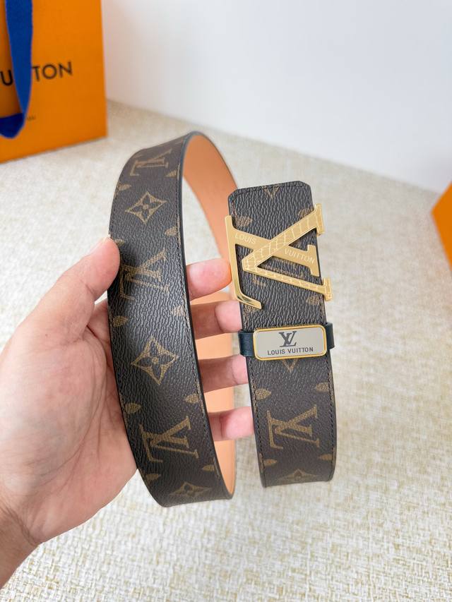 Product Name: Lv..Louis..Vuitton Belt Original Model: Buckle, classic pure stee