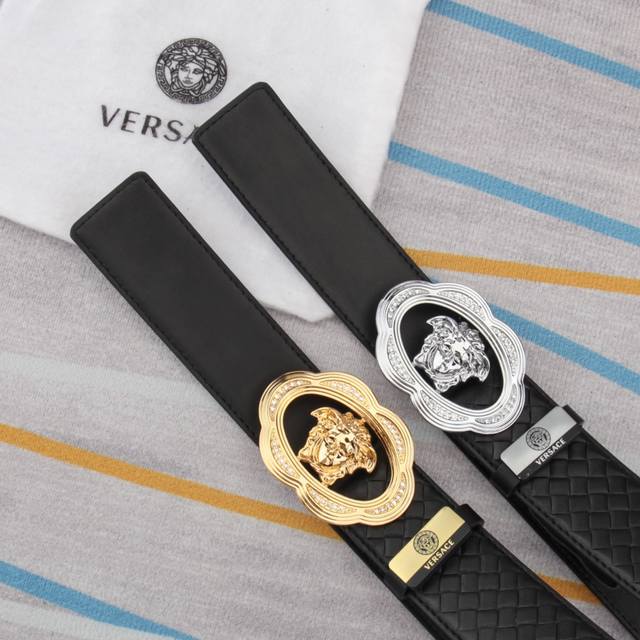 Product Name: Versace. VersaceMaterial: Original cowhide belt, 100% first-layer