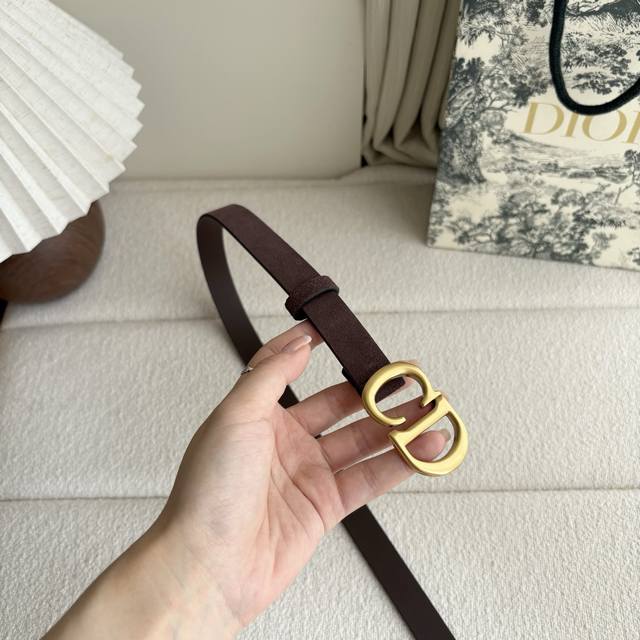 Dior's saddle belt has become an iconic style and a must-have in every wardrobe.