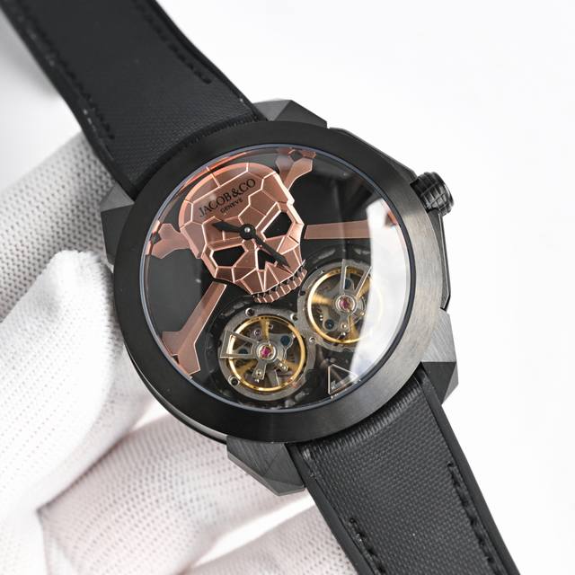 光 钻 Tw Factory Jacob & Co. 杰克宝 捷克豹 Jr4 Gotham City哥谭市Batman蝙蝠侠主题腕表,蝙蝠侠黑暗骑士崛起。桑巴舞