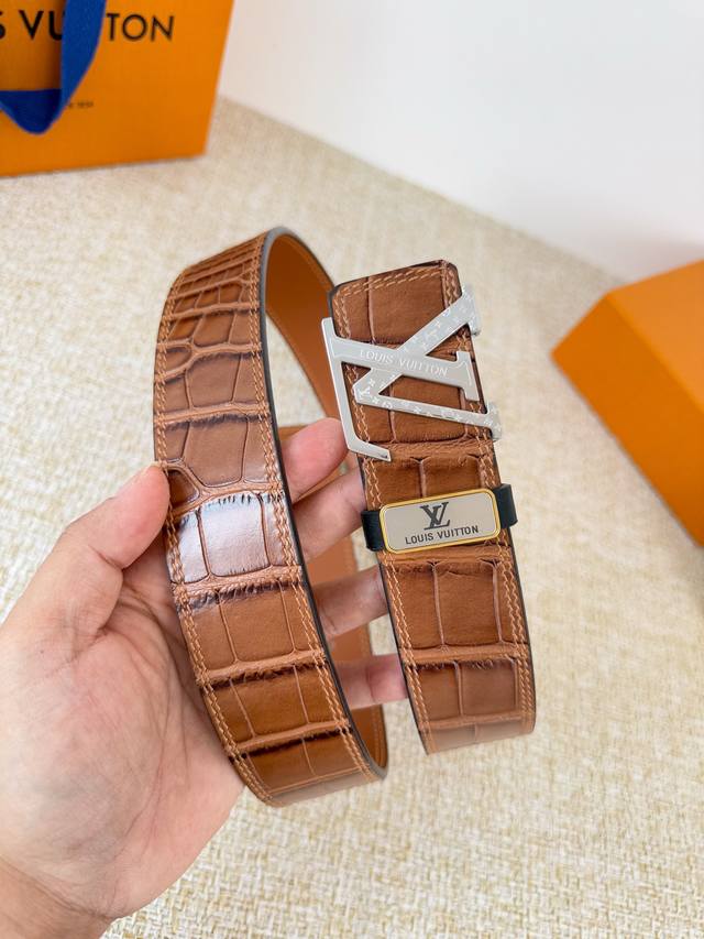 Product Name: Louis Vuitton Belt - Original Single Belt Model: Hook, Classic Pur