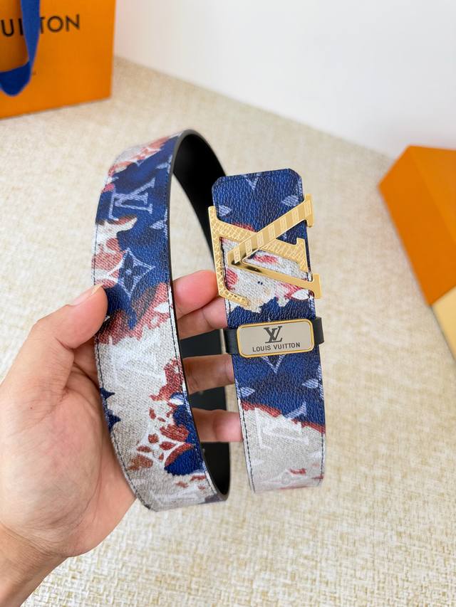 Product Name: Louis Vuitton Belt - Original Single Belt Model: Hook, Classic Pur