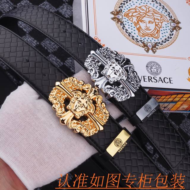 Product Name: Versace Original Material: 100% top-grain cowhide belt, guaranteed