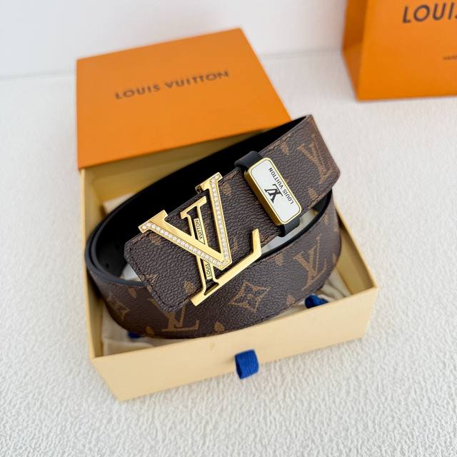 Product Name: Louis Vuitton Belt - Original Single Belt Model: Hook, Classic Pur