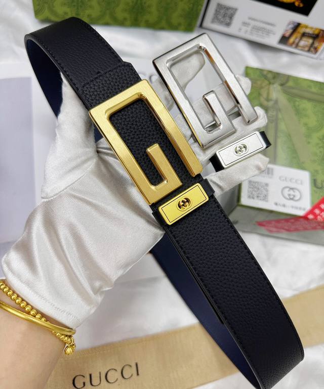 Belt: Gucci Top-Tier Replica - Belt: Gucci. 100% Top-Grain Cowhide, Guaranteed G