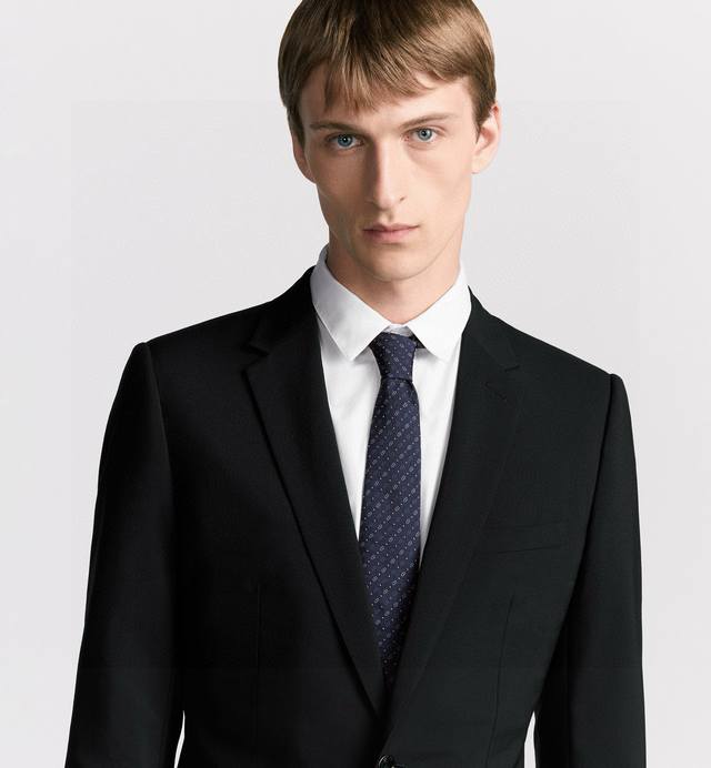 Dior official new tie, Cd men's tie in 4 colors, a rare and ideal choice showcas