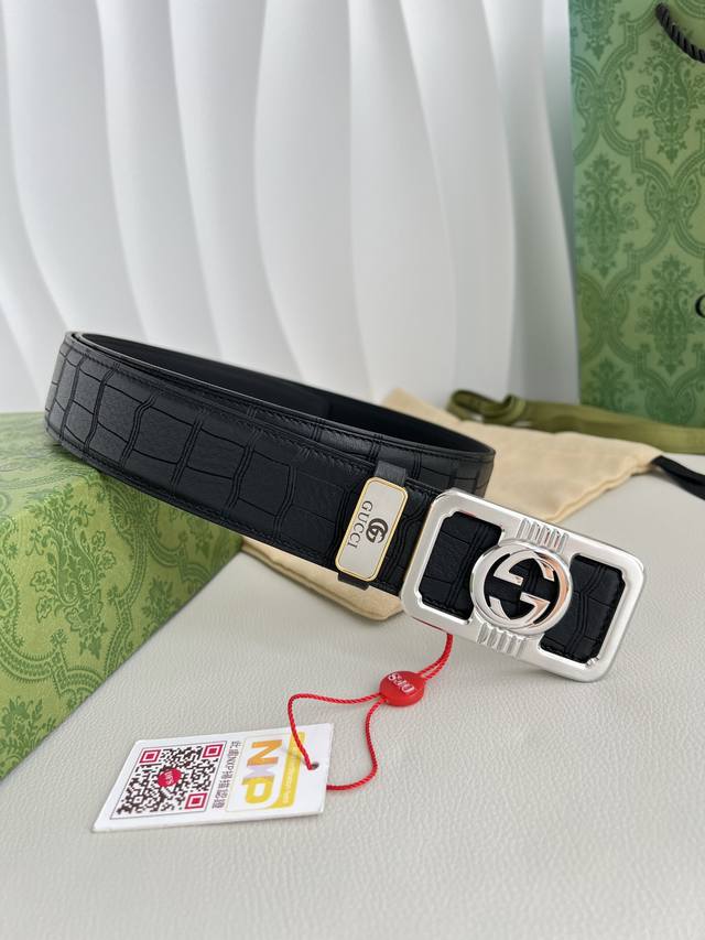 Product Name: Gucci Original Belt/Leather Bag Model: Hook buckle, pure copper bu