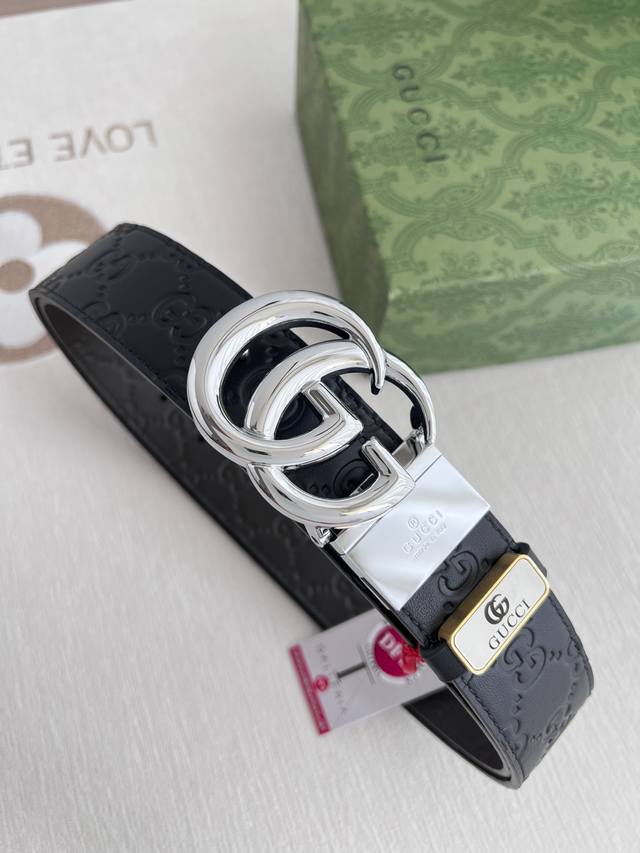 Product Name: Gucci Original Belt/Leather Bag Model: Hook buckle, pure copper bu