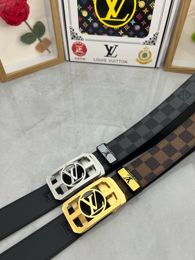 Product Name: Louis Vuitton Automatic Leather Belt Material: 100% top-grain cowh