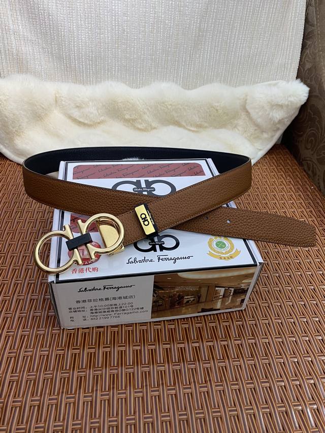 Product Name: Ferragamo Original Single Belt (Ddd) Material: 100% top-grain cowh