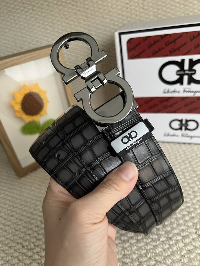 Product Name: Ferragamo Original Single Belt Material: 100% Top Layer Cowhide Le