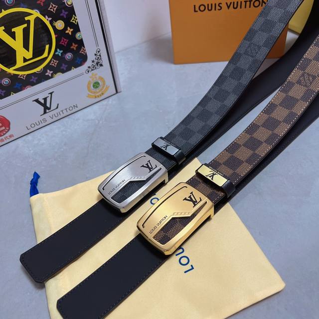 Product Name: Louis Vuitton Original Belt Material: 100% Top Layer Cowhide Leath