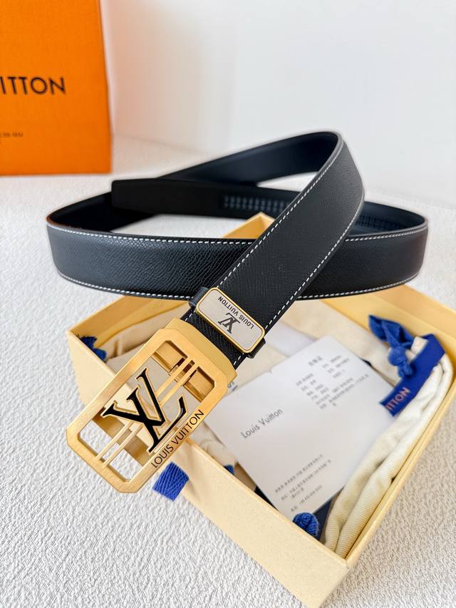 Product Name: Louis Vuitton Belt Original Automatic Buckle Model: Automatic buck