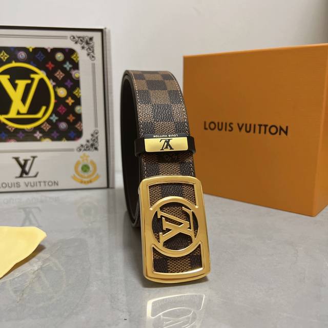 Product Name: Louis Vuitton Original Belt Material: 100% Top Layer Cowhide Leath