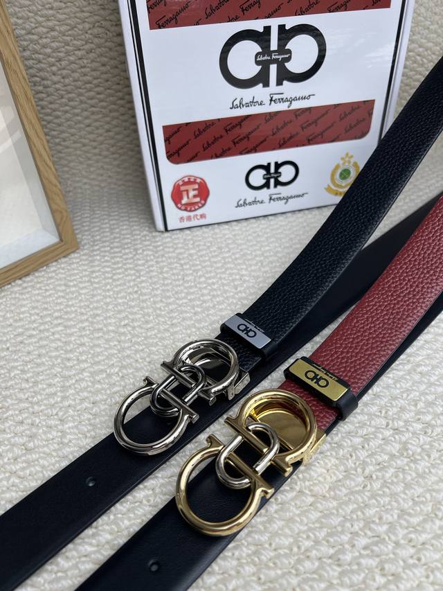 Product Name: Ferragamo Original Material: 100% top-grain cowhide belt, guarante