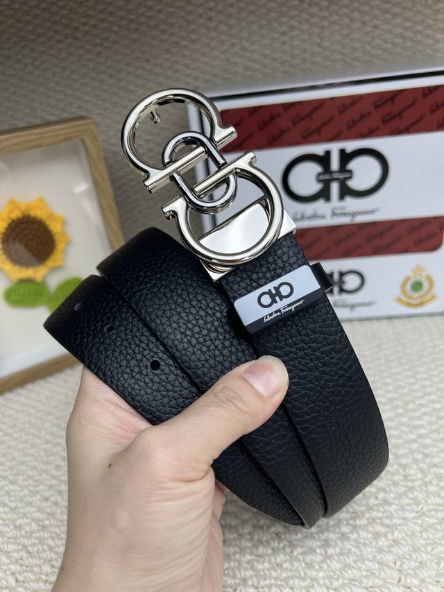 Product Name: Ferragamo Original Single Belt Material: 100% Top Layer Cowhide Le