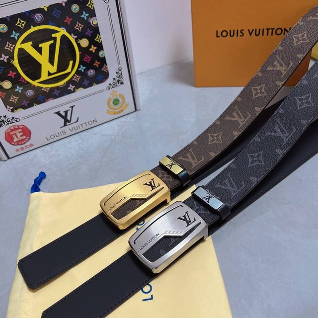 Product Name: Louis Vuitton Original Belt Material: 100% Top Layer Cowhide Leath