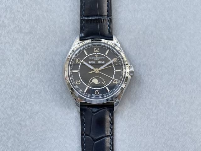 Mx厚积薄发 真“芯”力作 Vc江诗丹顿伍陆之型 Fiftysix全日历系列 腕表 型号 4000E 000A-B548 B439 B438 B065 表壳 尺