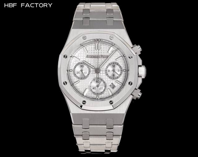 Hbf Factory Audemars Piguet-爱彼 新款 50周年庆 V2 版本：升级内影跟正品一致 抛光内影 看时间刻度更加立体 市场最高版本 ，原