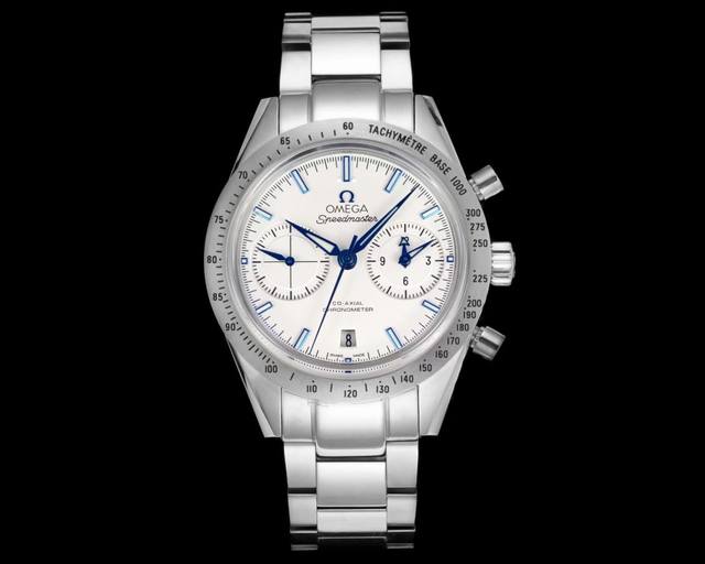 Sj出品 皮带 白 金 钢带 白 金钢带 2470 Tvs 欧米茄 Omega 超霸系列Ob2 超霸57系列 33 .42.51.01 2 自动机械计时表 Tv