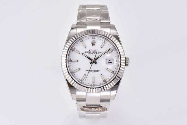 Clean厂C厂 劳力士126334 Datejust 日志 1:搭载超级一体机芯 无卡度机芯装饰 机芯及其稳定 2:整表904L精钢 搭配Ar厂钢带 以及I空