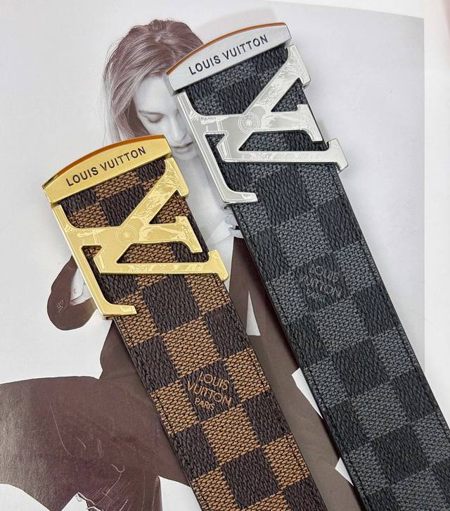 Belt: Louis Vuitton Top Replica - Belt: 100% imported top-grain cowhide, genuin