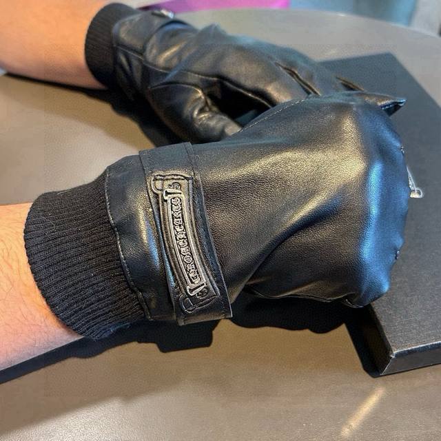 2025 Chrome Hearts New Couple Exclusive First Release Touchscreen Gloves Origina