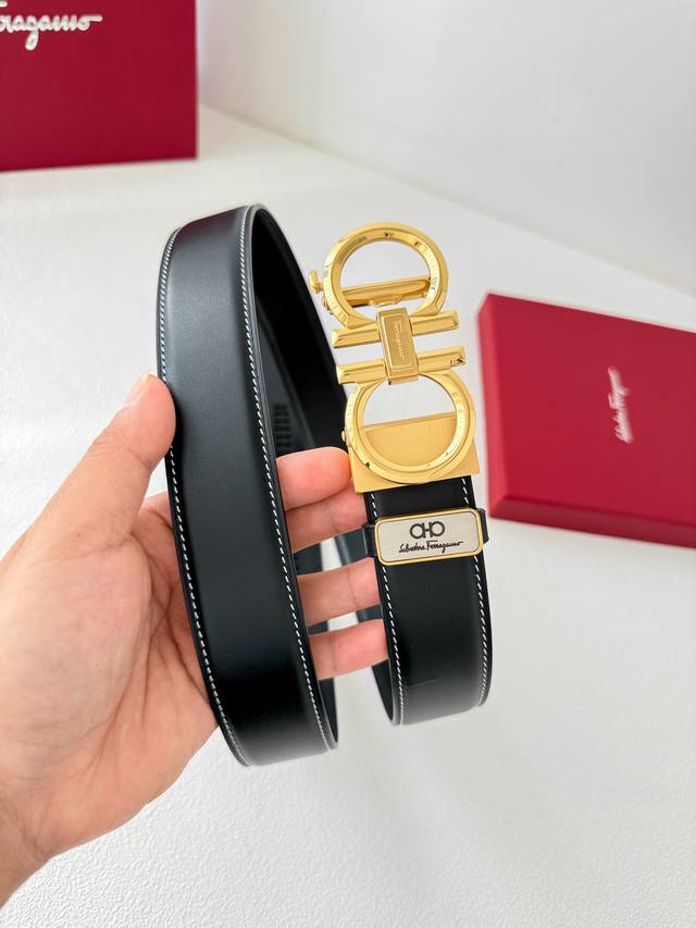 Product Name: Ferragamo Automatic Belt Model: Automatic buckle, pure steel auto
