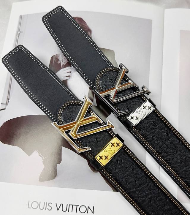 Belt: Louis Vuitton Top-Tier Replica. Belt: 100% Top-Grain Cowhide, Guaranteed