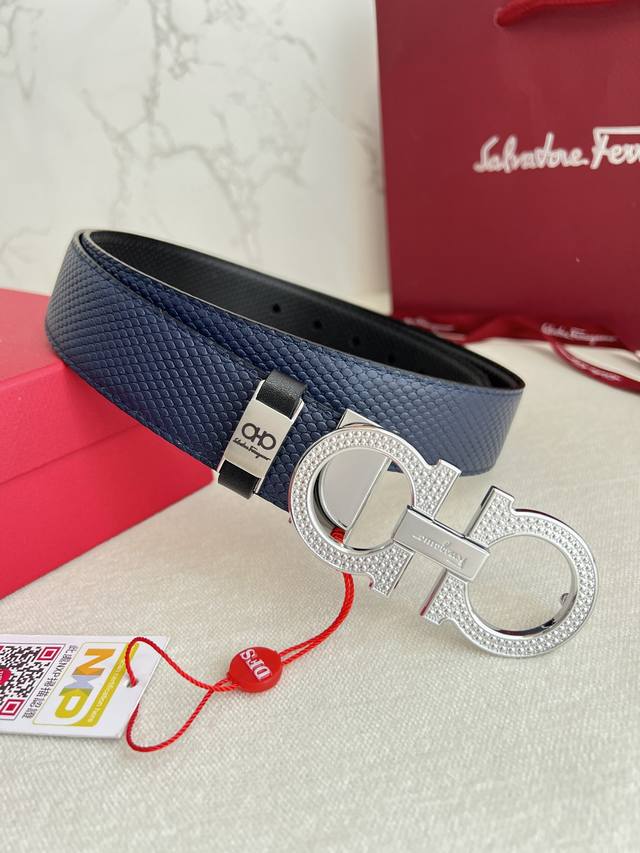 Product Name: Ferragamo Belt - Original Single Belt Model: Hook, Classic Buckle