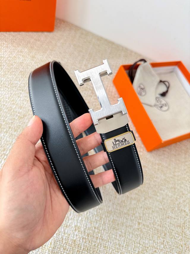 Product Name: Hermes Automatic Buckle Belt Model: Automatic buckle, classic aut
