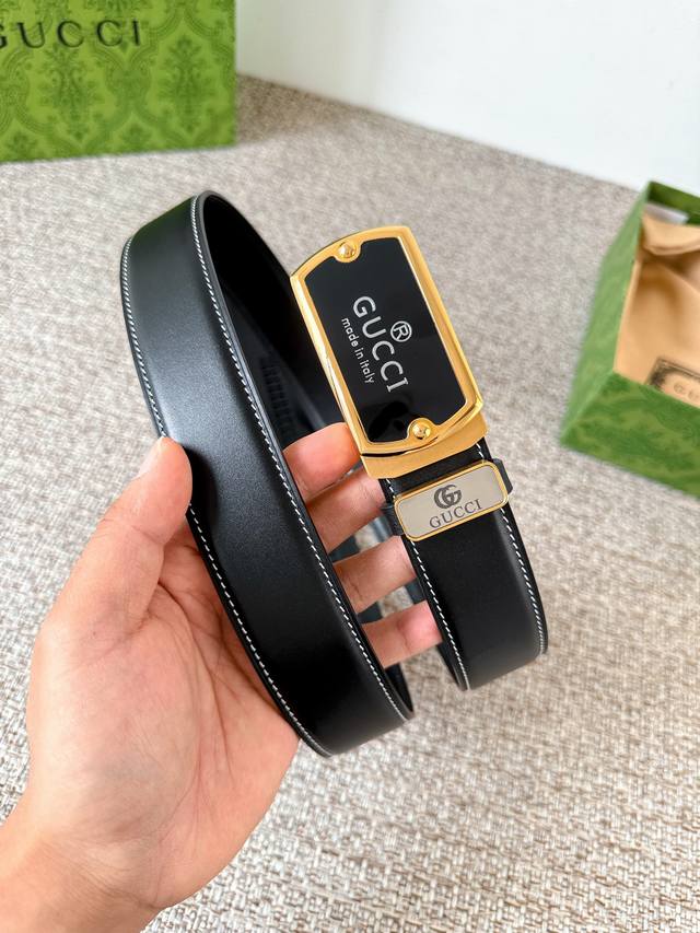 Product Name: Gucci Automatic Belt Model: Automatic buckle, pure steel automati