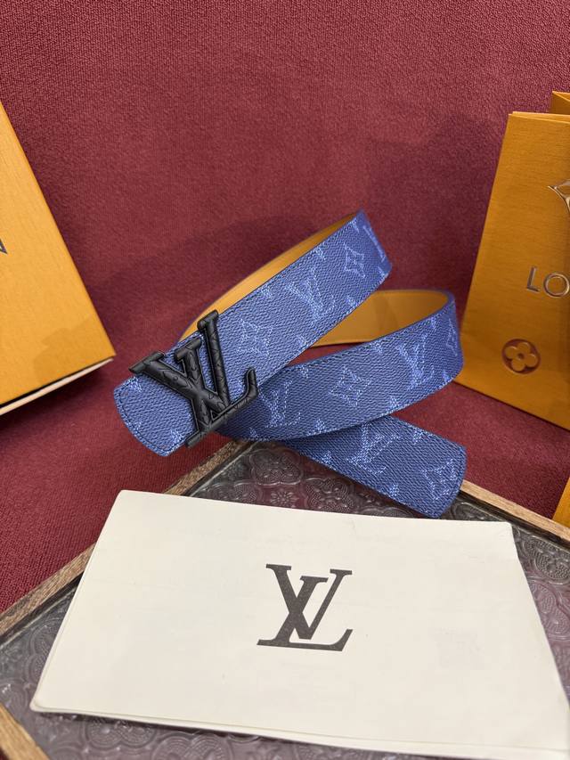 Lv Dimension Monogram Heritage 40mm reversible leather strap proves that the mos