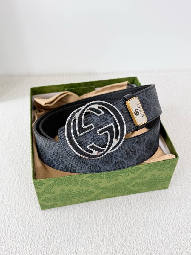 Product Name: Gucci Original Belt/Leather Bag Model: Hook buckle, pure steel bu